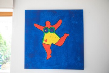 Pädagogisches Kunstprojekt "Nana-Figur"